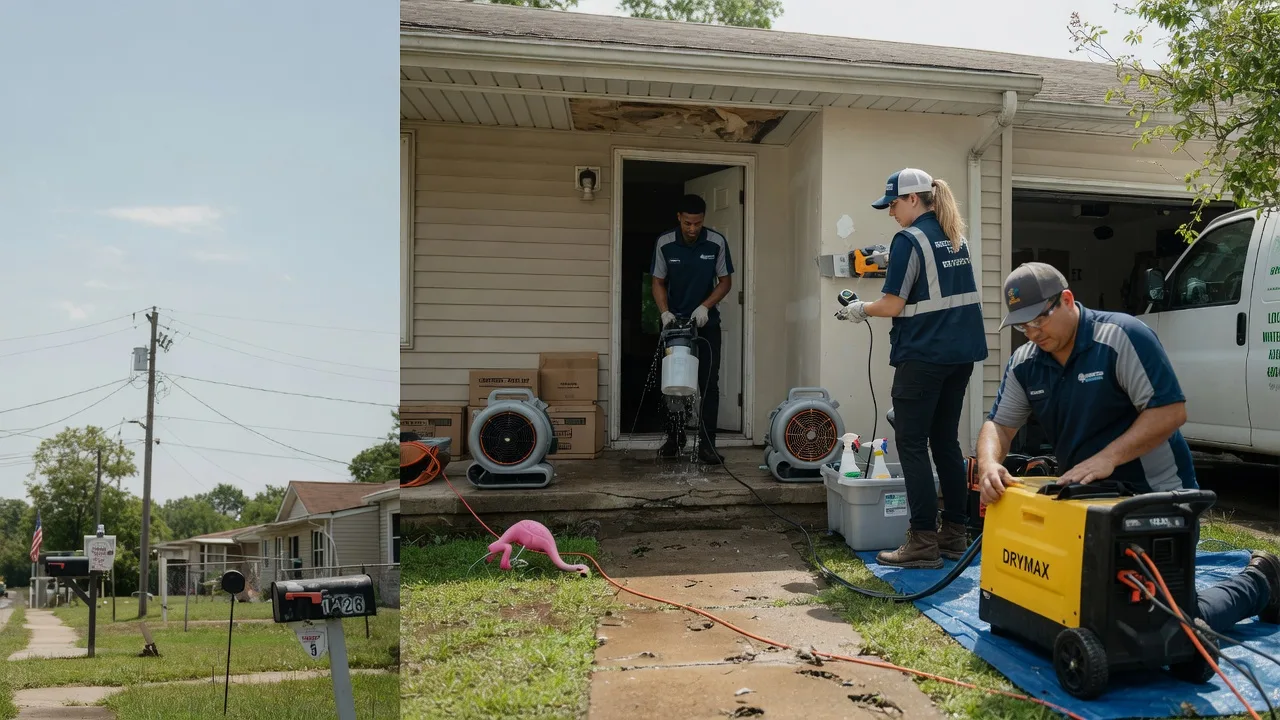 Storm Damage Water Removal in Darden, TN near me